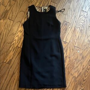 Allegra K Black Sleeveless Mini Dress